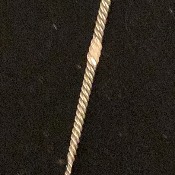 Charming Charlie Long Chain Medallion Pendant Necklace Silvertone - Picture 9 of 14